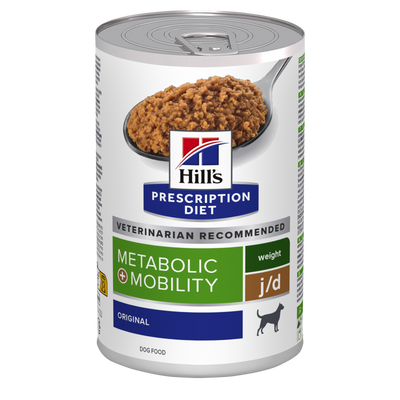 Hill's Hill'S Metabolic Joint Liver Adult Wet Dog pet food packaging