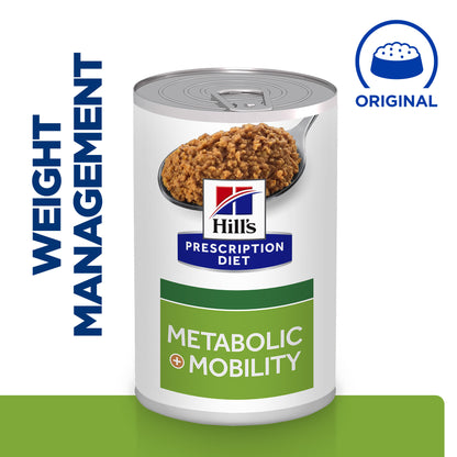 Hill's Prescription Diet Metabolic + Mobility Weight Management Wet Dog Food - Original