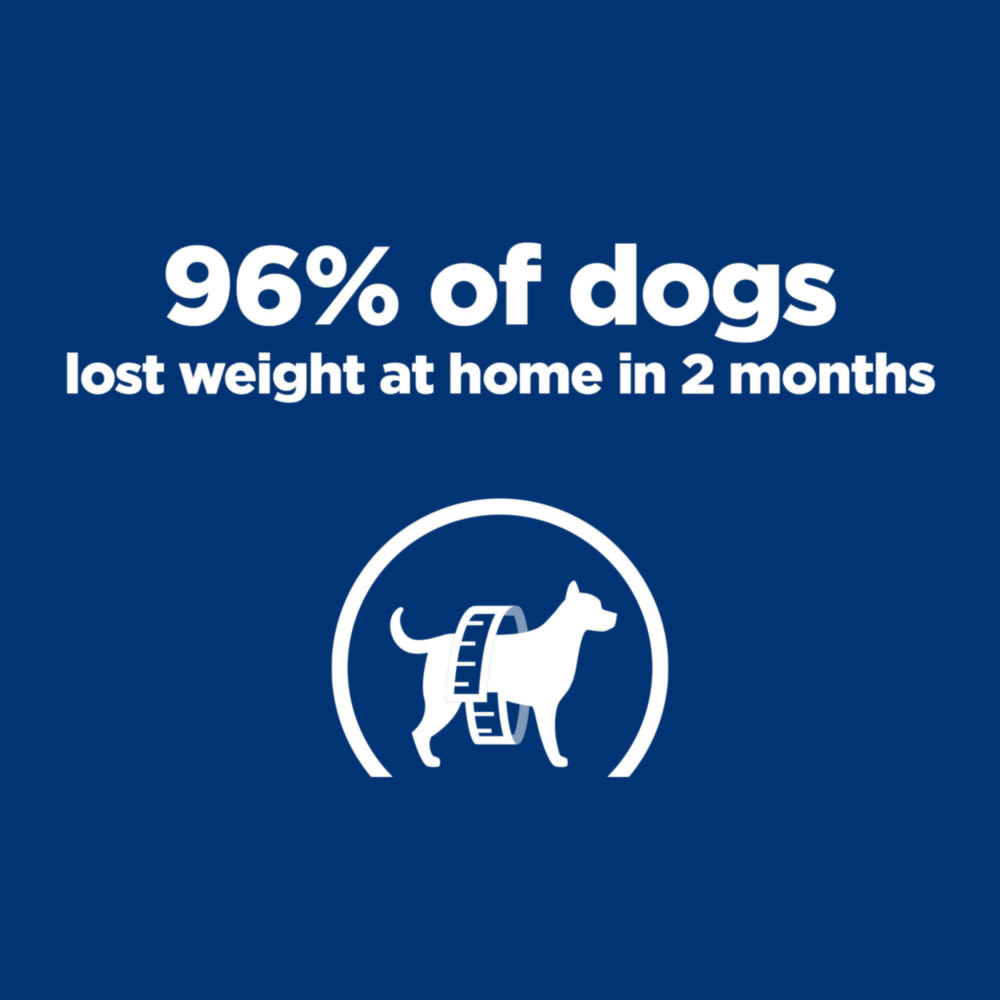 Hill's Prescription Diet Metabolic Weight Management Wet Dog Food - Chicken 12 x 370g