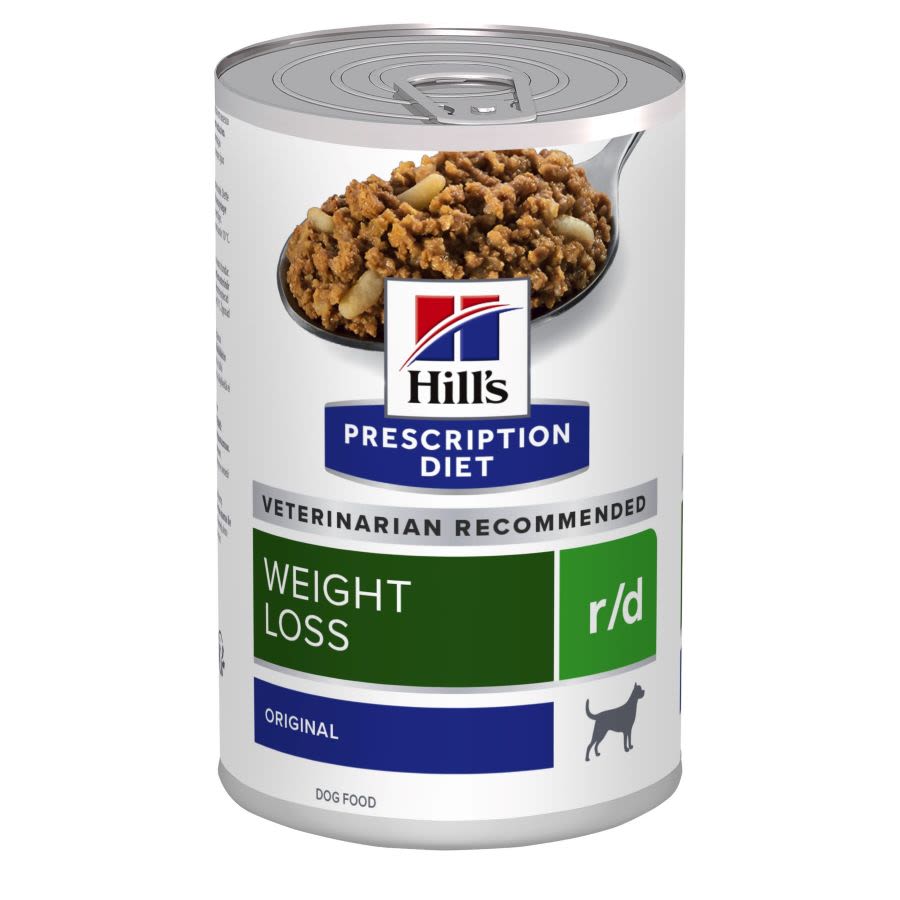 Hill's Pet Nutrition Hill'S Pet Nutrition Hill Prescription Weight Reduction Adult Wet Dog Food pet food packaging