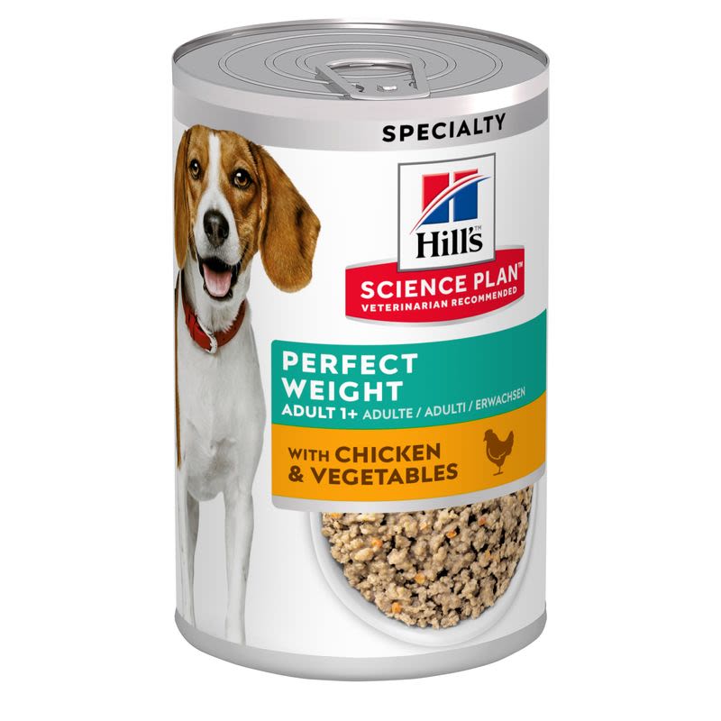 Hill's Pet Nutrition Hill'S Pet Nutrition Hill Science Plan Weight Chicken Adult Wet Dog Food pet food packaging