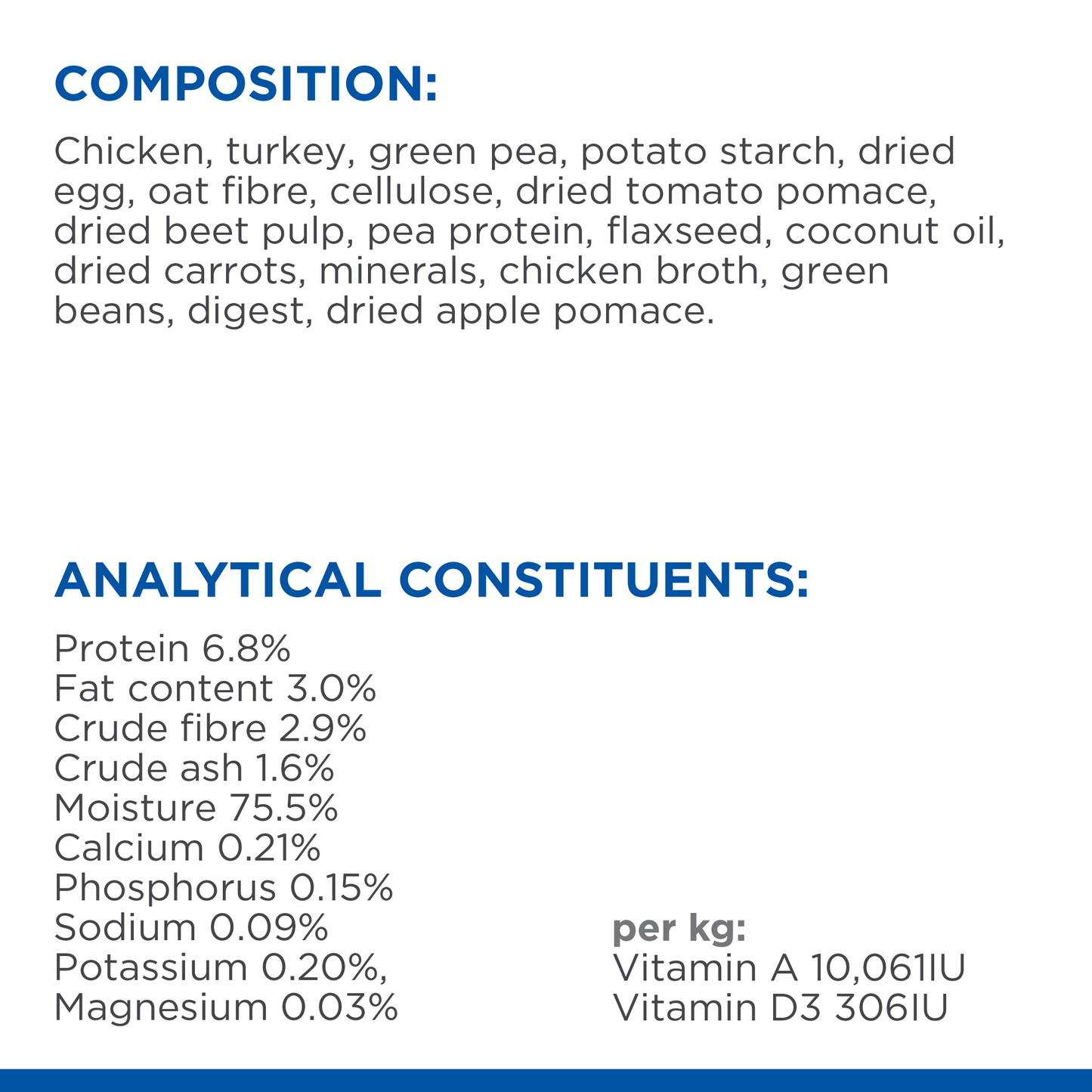 Hill's Science Plan Perfect Weight Wet Dog Food - Chicken & Vegetables