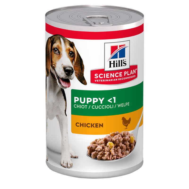Hill's Pet Nutrition Hill'S Pet Nutrition Hill Science Plan Chicken Puppy Wet Dog Food pet food packaging