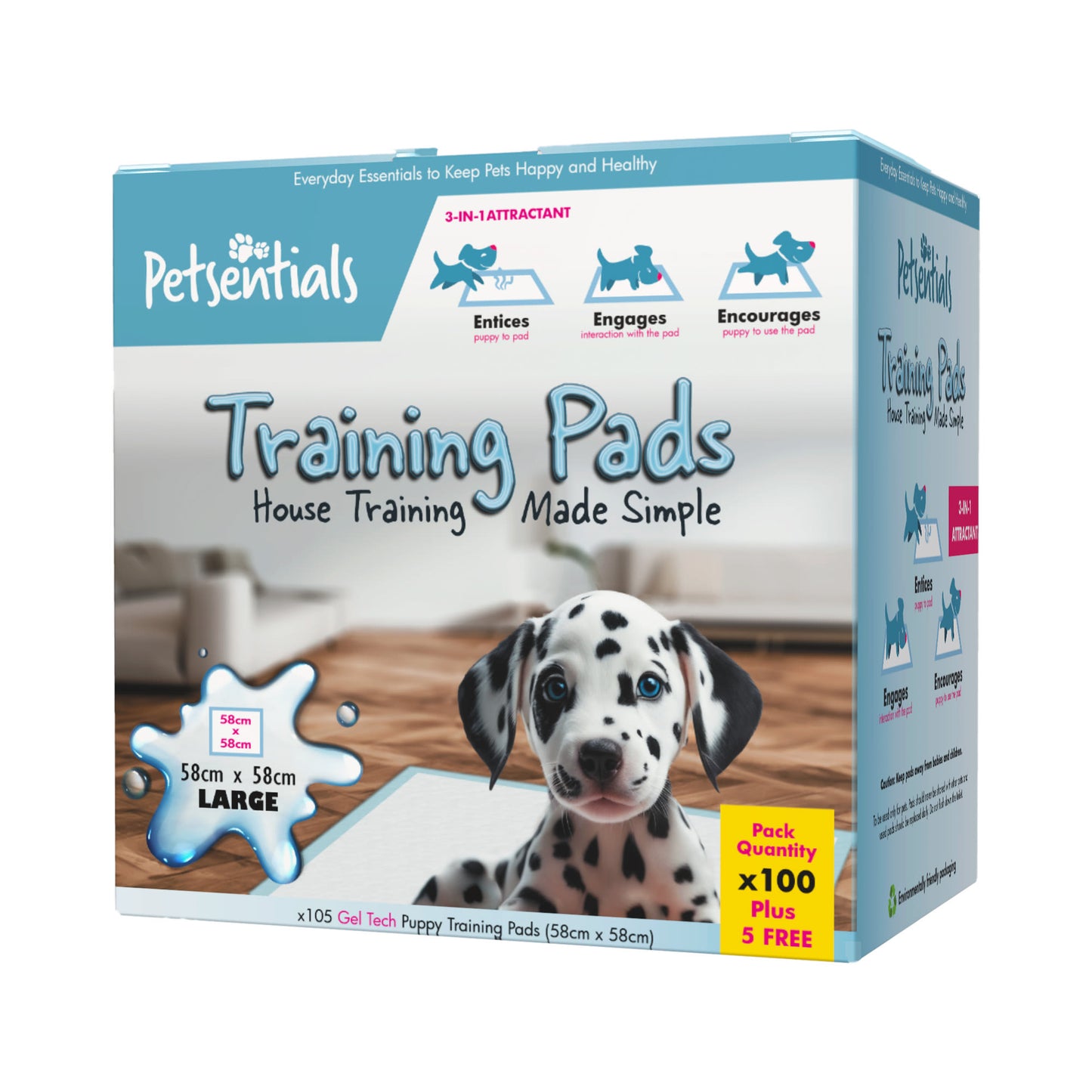 Petsentials Scented Puppy Dog Training Pads