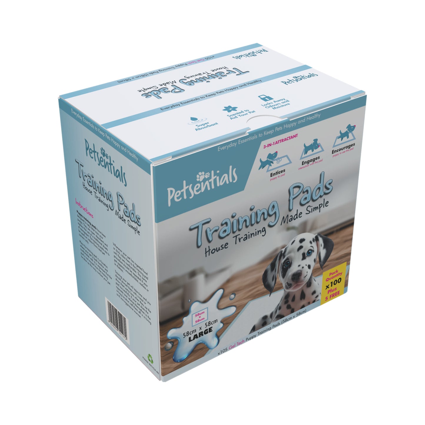 Petsentials Scented Puppy Dog Training Pads