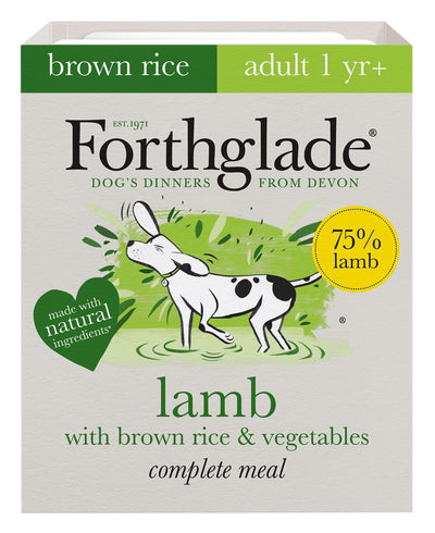 Forthglade Forthglade Lamb Adult Wet Dog Food pet food packaging