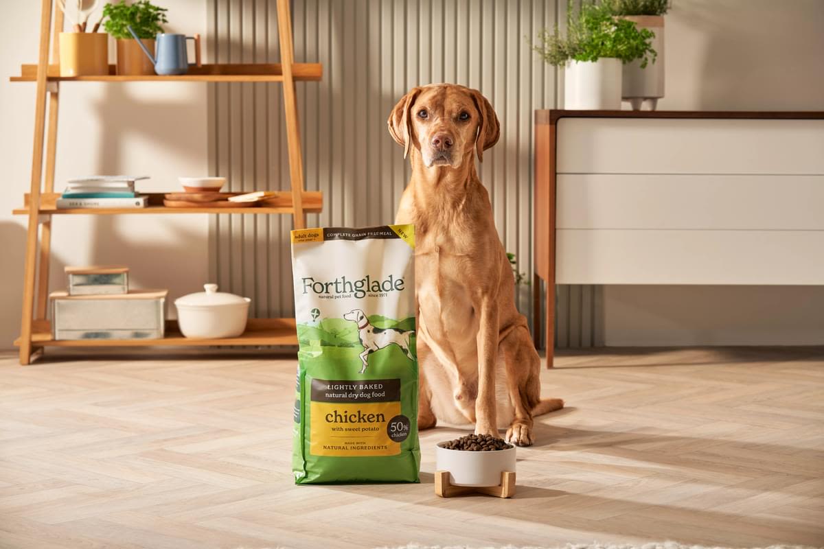 Forthglade Lightly Baked Natural Dry Dog Food - Chicken with Sweet Potato