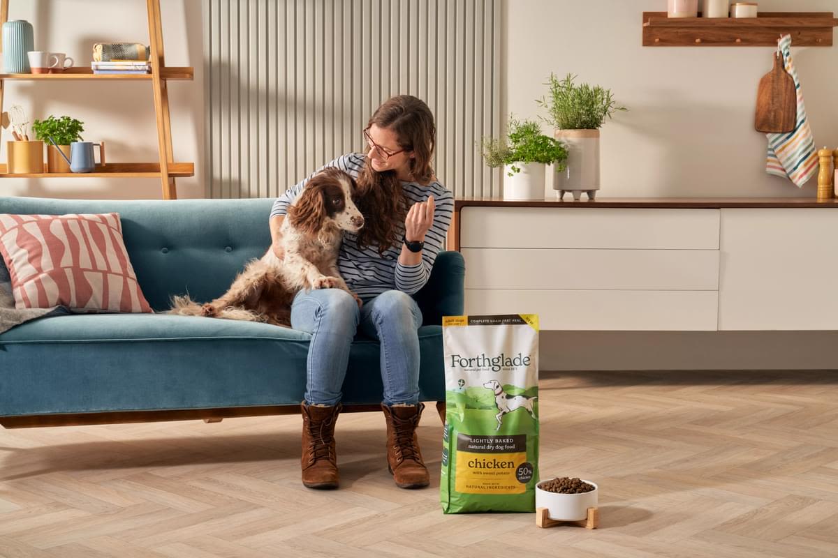 Forthglade Lightly Baked Natural Dry Dog Food - Chicken with Sweet Potato