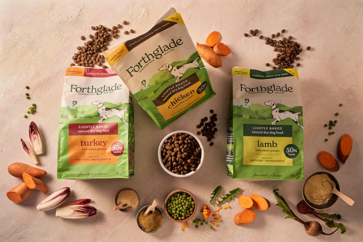 Forthglade Lightly Baked Natural Dry Dog Food - Turkey with Sweet Potato