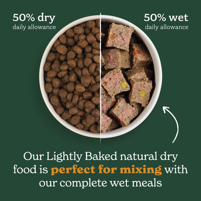 Forthglade Lightly Baked Natural Dry Dog Food - Turkey with Sweet Potato