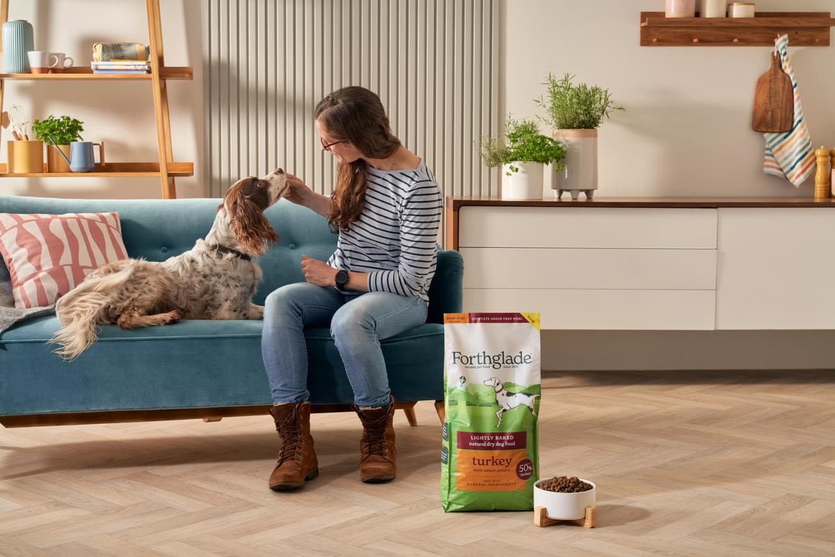 Forthglade Lightly Baked Natural Dry Dog Food - Turkey with Sweet Potato