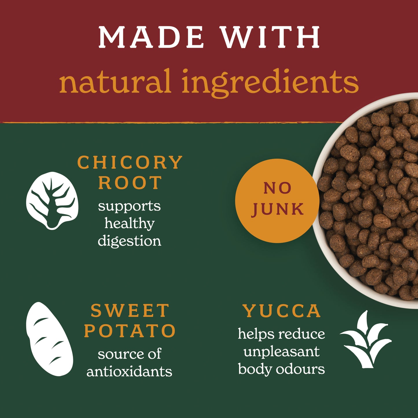 Forthglade Lightly Baked Natural Dry Dog Food - Turkey with Sweet Potato