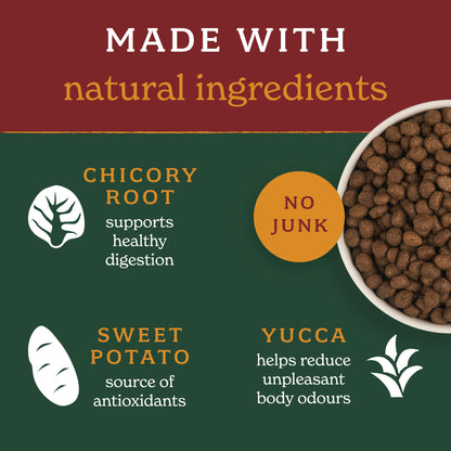 Forthglade Lightly Baked Natural Dry Dog Food - Turkey with Sweet Potato