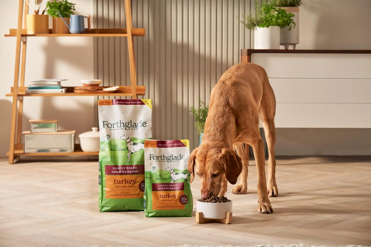 Forthglade Lightly Baked Natural Dry Dog Food - Turkey with Sweet Potato