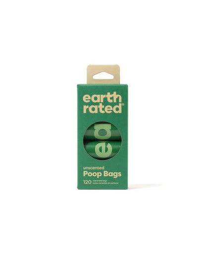 Earth Rated 120 Bags on 8 Refill Rolls Poop Bags