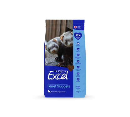 Burgess Excel Complete Nutritionally Balance Ferret Nuggets