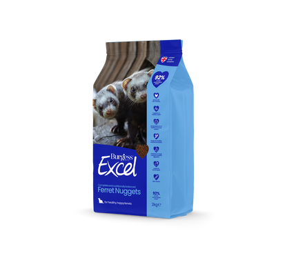 Burgess Excel Complete Nutritionally Balance Ferret Nuggets