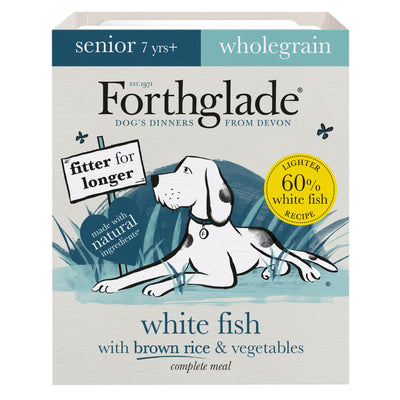 Forthglade Forthglade Whitefish Senior Wet Dog Food pet food packaging