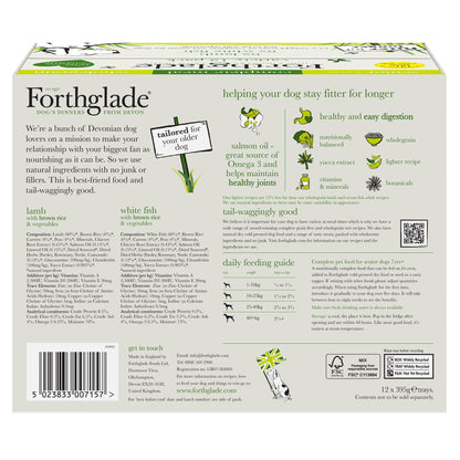 Forthglade Complete Meal Wholegrain Senior Wet Dog Food - Variety Pack