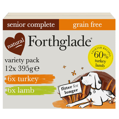 Forthglade Forthglade Grain Free Lamb Turkey Senior Wet pet food packaging