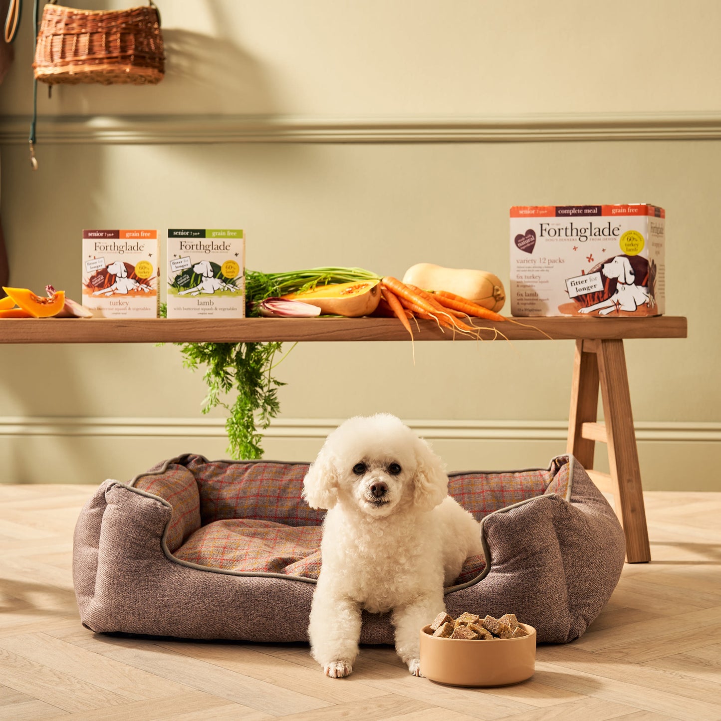 Forthglade Complete Meal Grain-free Senior Wet Dog Food - Variety Pack