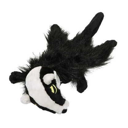 Forest Critters Plush & Soft Badger No Stuffing Dog Toy
