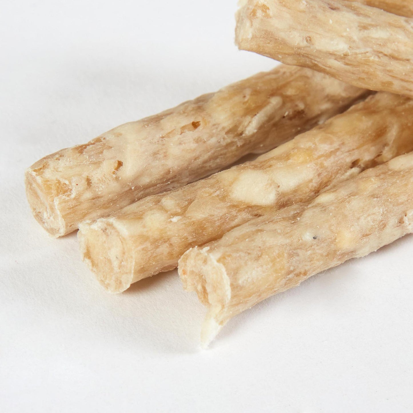 Tasty & Meaty Munchy Natural Rawhide Rolls | Natural Chewy Adult Dogs Treats | 100-Pack