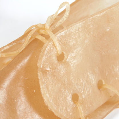 Tasty & Meaty Rawhide Chewy Shoe 100% Natural Adult Dog Treats | 10-Pack