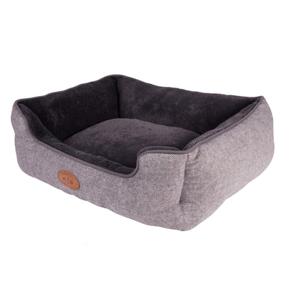 Banbury & Co Herringbone Square Dog Bed