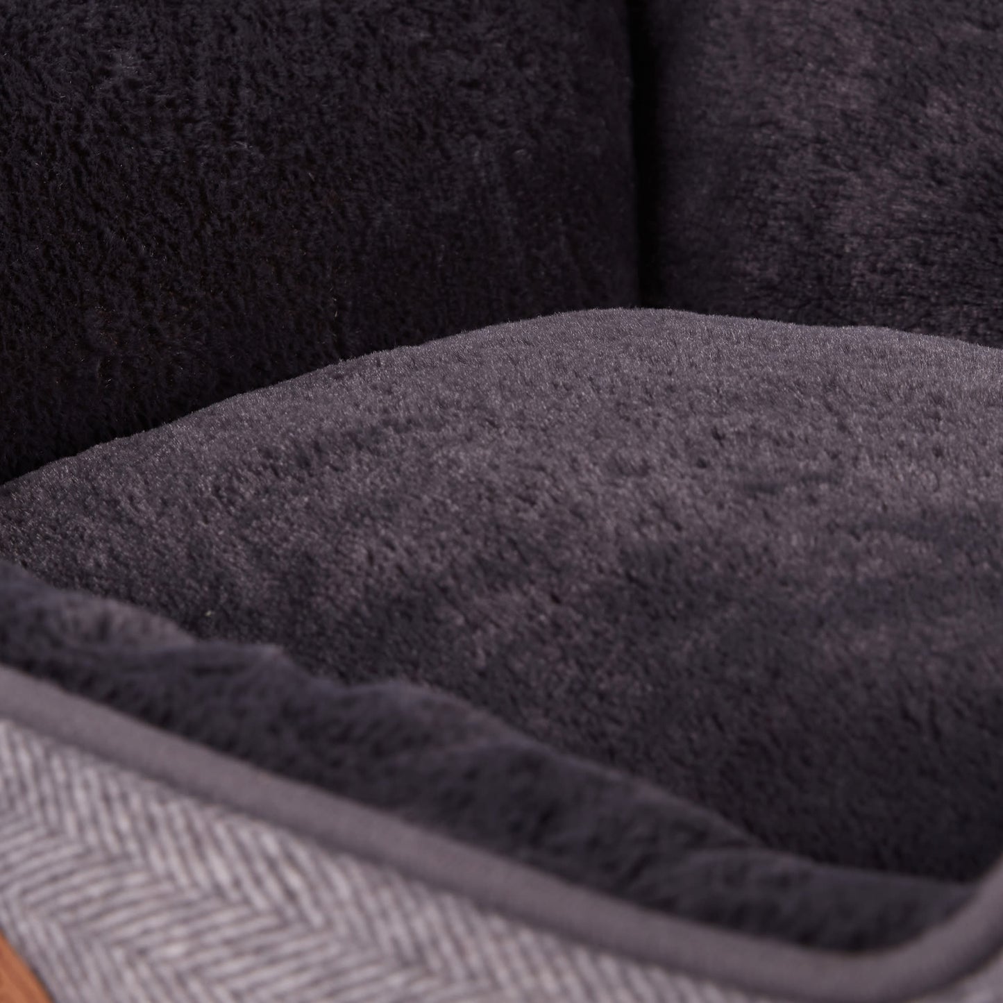 Banbury & Co Herringbone Square Dog Bed