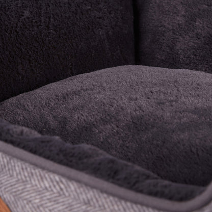Banbury & Co Herringbone Square Dog Bed