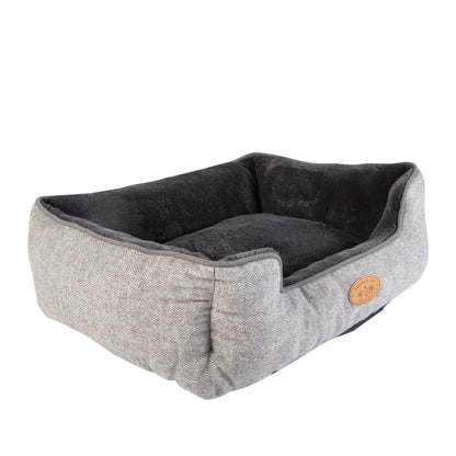 Banbury & Co Herringbone Square Dog Bed