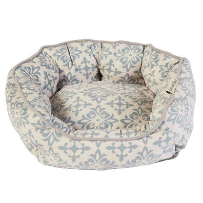 Dream paws Scalloped Grey Pet Bed