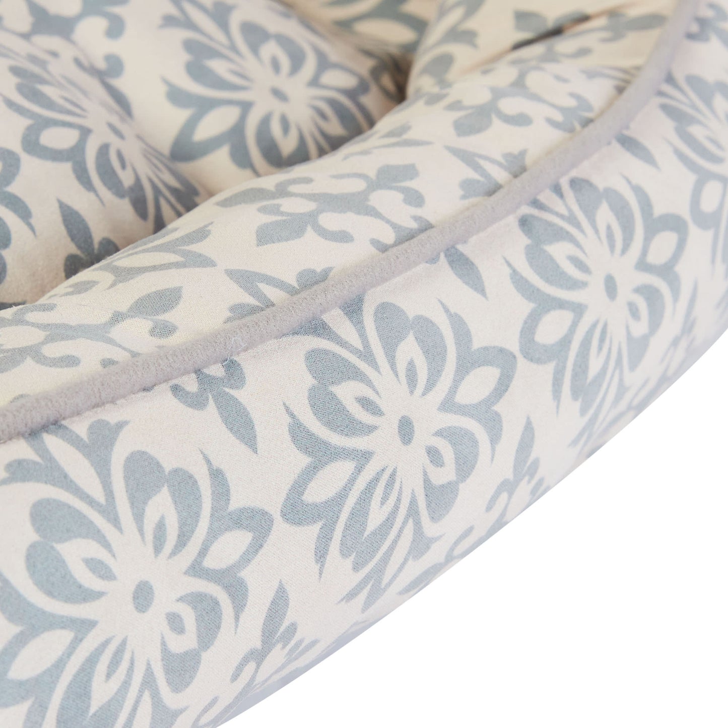 Dream paws Scalloped Grey Pet Bed