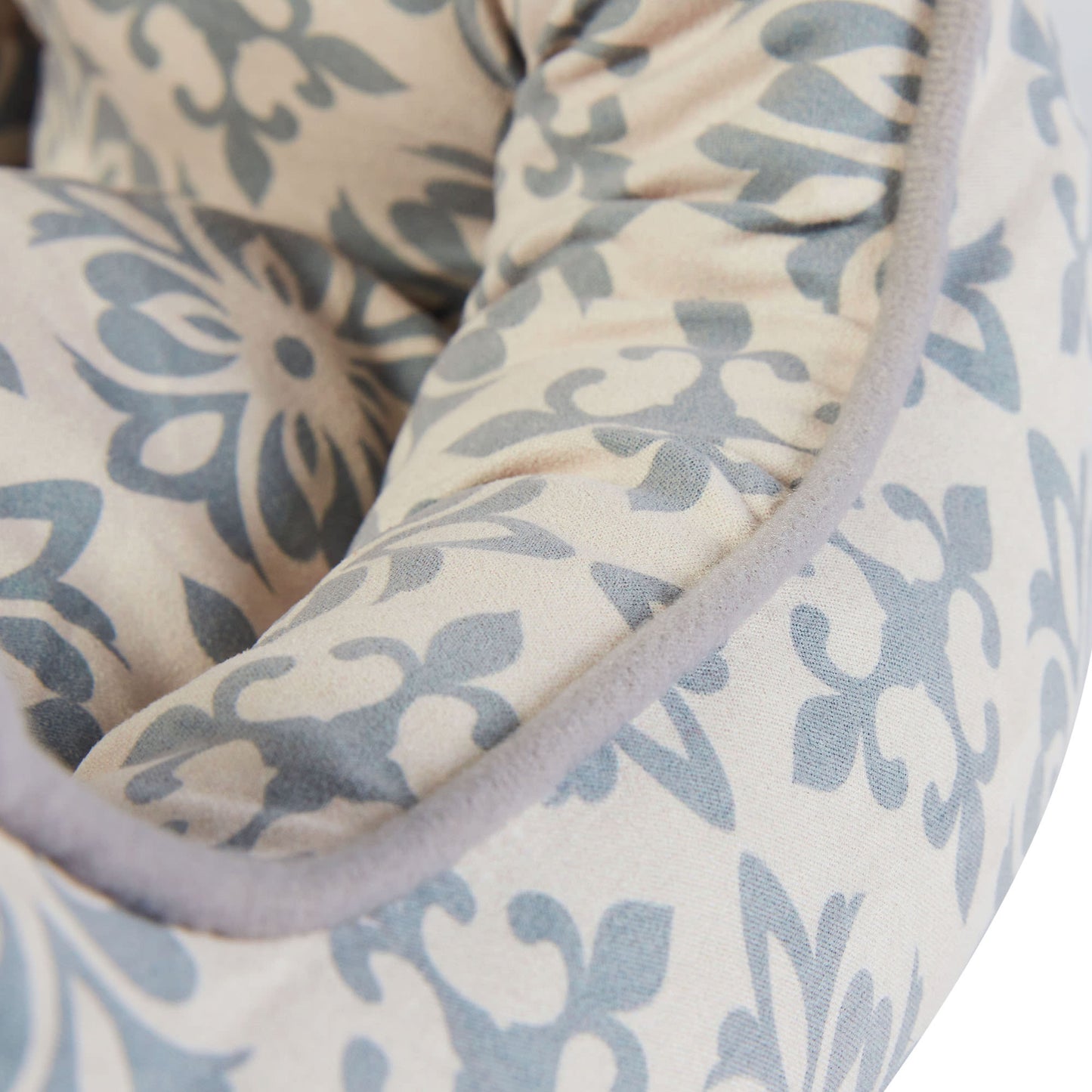 Dream paws Scalloped Grey Pet Bed