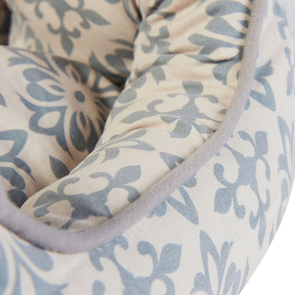 Dream paws Scalloped Grey Pet Bed