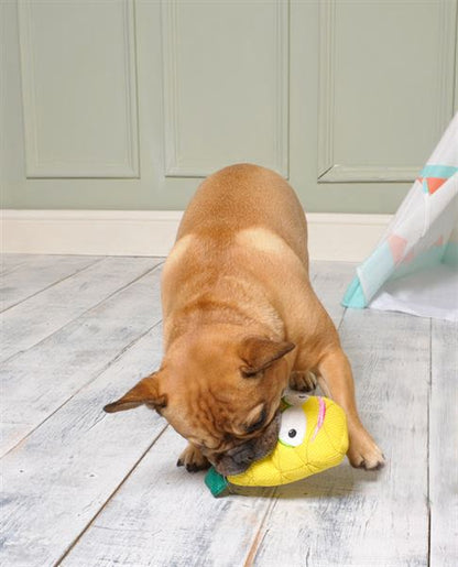 Ministry of Pets Penny the Pineapple Plush Rope Dog Toy