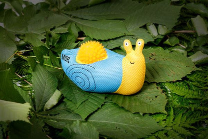Ministry of Pets Sally the Snail 2 in 1 Squeaker Dog Toy
