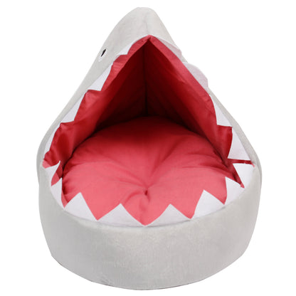 Ministry of Pets Sheila the Shark Igloo Cat & Dog Bed