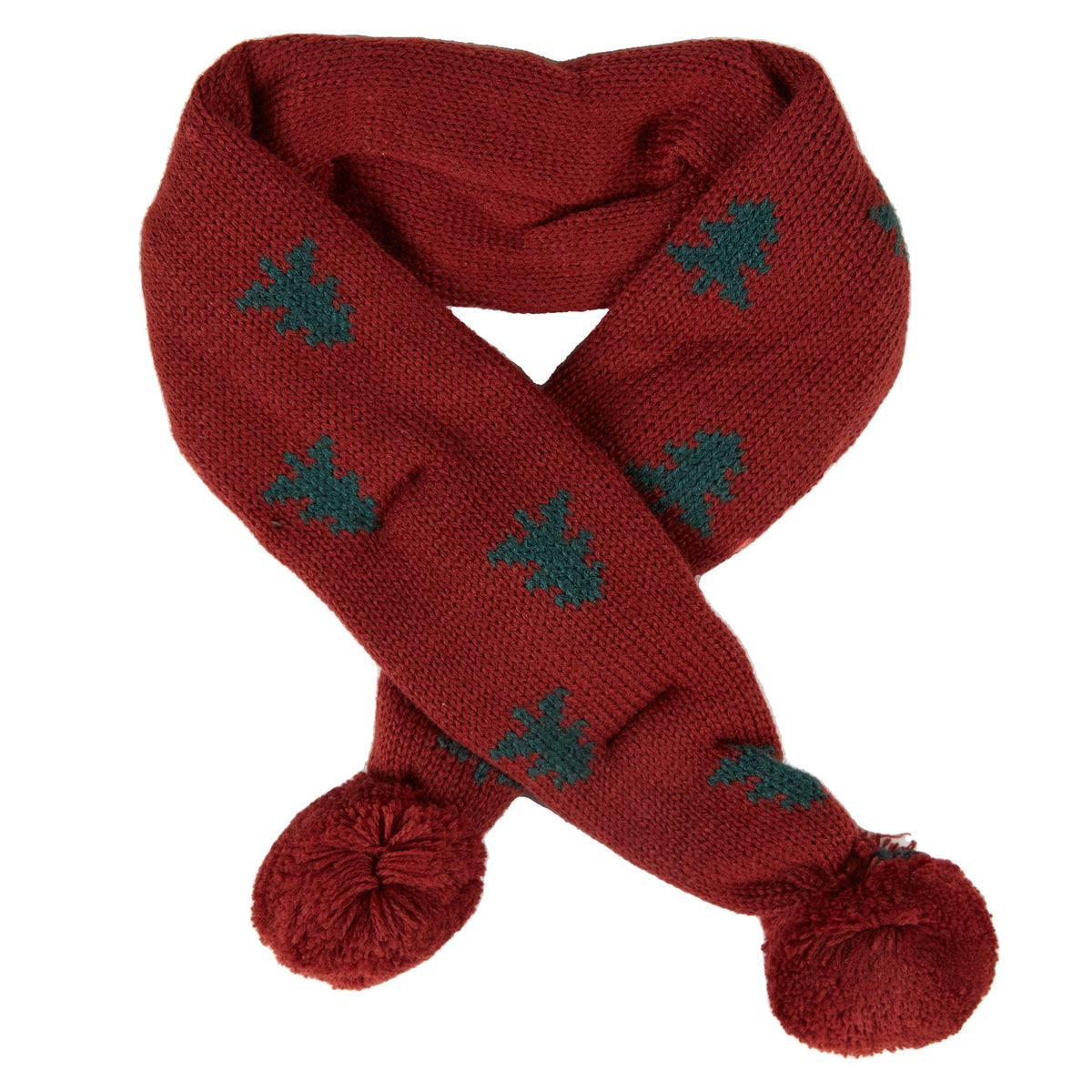 Pet Brands Christmas Festive Collection Tree Print Dog Scarf