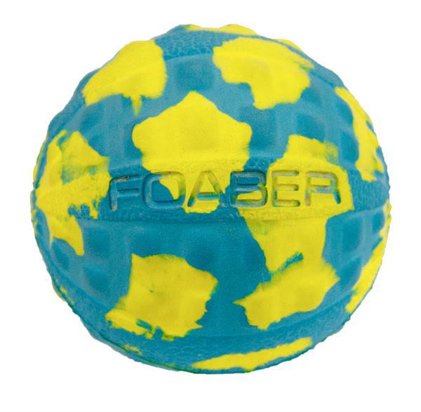 Foaber Bounce Green/Blue Marble Ball Dog Toy