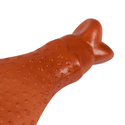 Pet Brands Turkey Leg Squeaky Vinyl Dog Toy