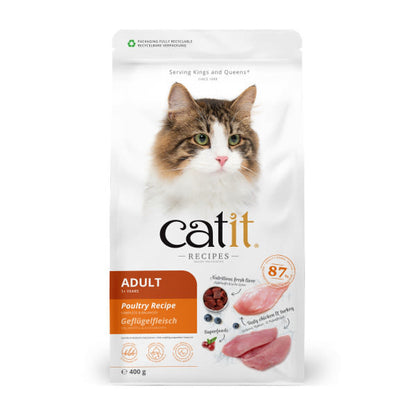 Catit Recipes Dry Adult Cat Food Poultry