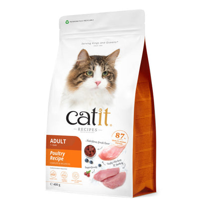 Catit Recipes Dry Adult Cat Food Poultry