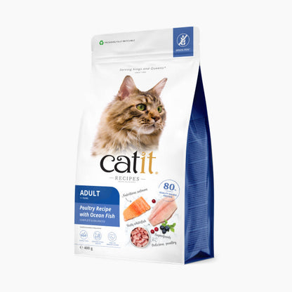 Catit Recipes Dry Adult Cat Food Ocean Fish