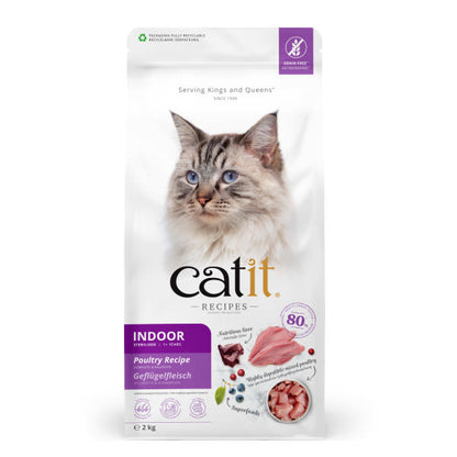 Catit Recipes Dry Adult Indoor Cat Food