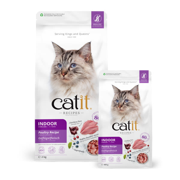 Catit Recipes Dry Adult Indoor Cat Food