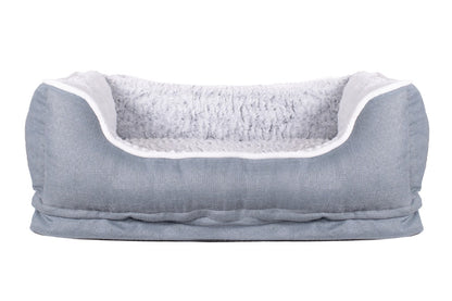 Dream Paws Grey Cosy Dog Sofa Bed