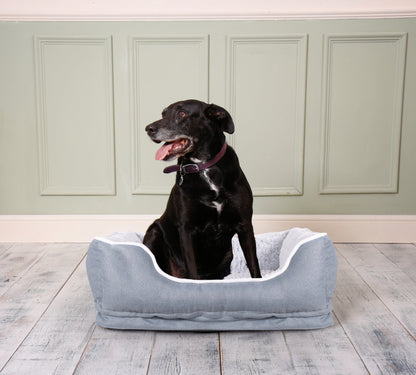 Dream Paws Grey Cosy Dog Sofa Bed