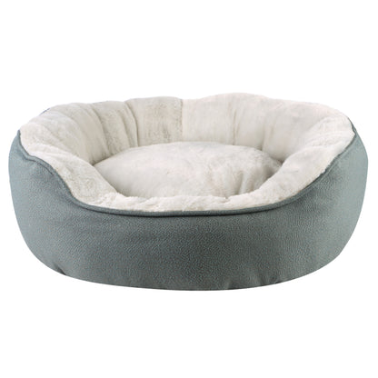 Dream Paws High-Side Grey Dog Bed